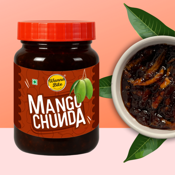 Mango Chunda- Traditional Raw Mango Sweet and Spicy Chunda | 400 Grams