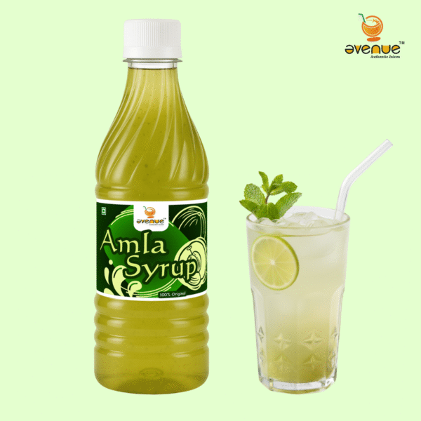 Avenue Amla Syrup- 100% Amla Fruit Syrup | Amla Sharbat 1 Litre