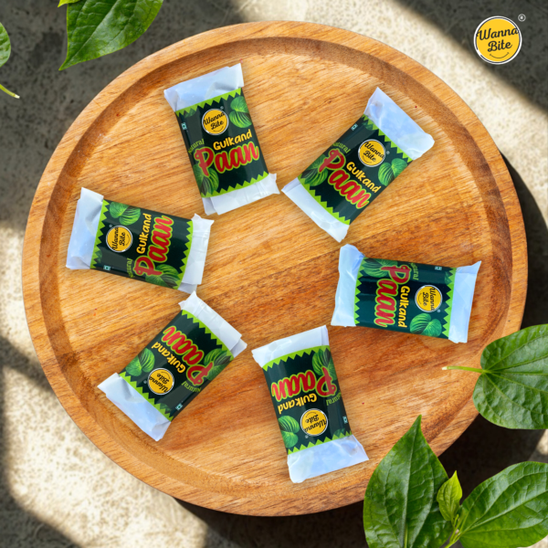Natural Paan- Gulkand Paan | 36 pieces (10 Grams each) | Original Natural Gulkand Paan