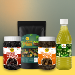 Signature Taste Collection- Paan, Chatpata Amla, Sweet Kokam and Amla Syrup